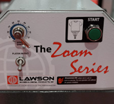 Lawson Pre-Treat Zoom XL Pretreatment Sprayer - Control Panel